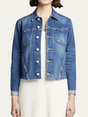 L’AGENCE Janelle Jean Jacket Denim Women’s EUC